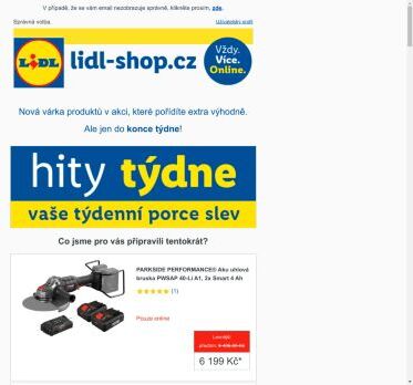 lidl-shop.cz | Slevy až 42 % 😲! Čtvrteční hity týdne jsou opět tady!