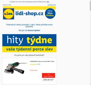 lidl-shop.cz | Víkendové hity týdne se slevou až 50 %. Pouze do konce týdne!
