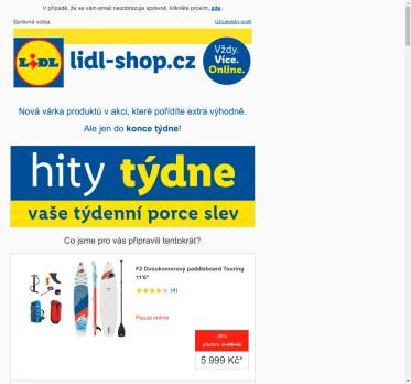 lidl-shop.cz | Pondělní hity týdne - produkty se slevou až 55 % pouze tento týden!