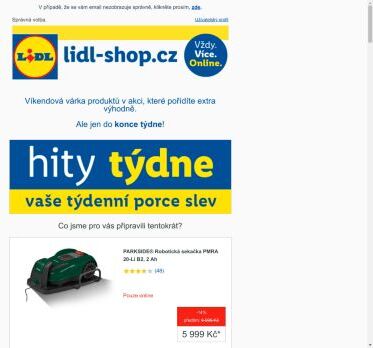 lidl-shop.cz | Víkendové hity týdne se slevou až 41 %. Pouze do konce týdne!