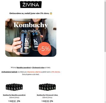 Omlouváme se, nedali jsme vám 5% slevu.
