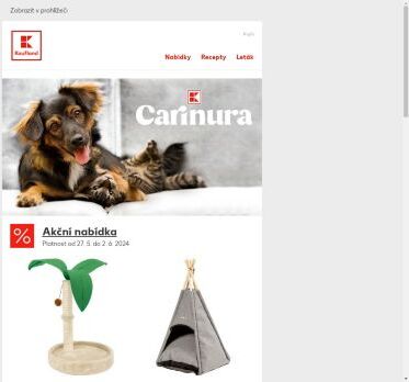 K-Carinura - Kvalitní chovatelské potřeby. - od 27. 5. do 2. 6. 2024