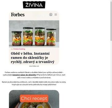 Forbes cooking doporučuje