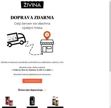 🚚 Doprava zdarma na výdejní místa po celý červen