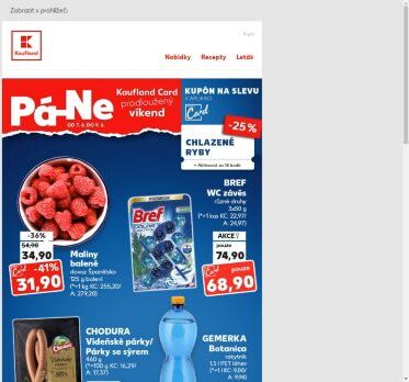Kaufland Card prodloužený víkend - od 7. 6. do 9. 6. 2024