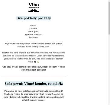 Máme 🍷 pro každého tátu: Vybertu mu dárek 👨🎁