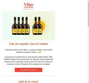 Dvakrát 4+2 lahve bublin zdarma! Vybavte se na teplo 🍾☀️