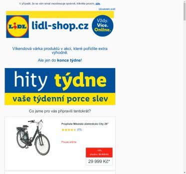 lidl-shop.cz | Víkendové hity týdne se slevou až 50 %. Pouze do konce týdne!