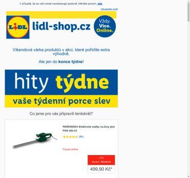 lidl-shop.cz | Sobotní hity se slevou až 52 %. Pouze do konce týdne!