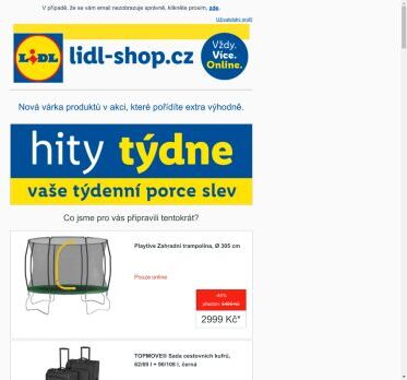 lidl-shop.cz | Pondělní hity týdne se slevou až 50 %