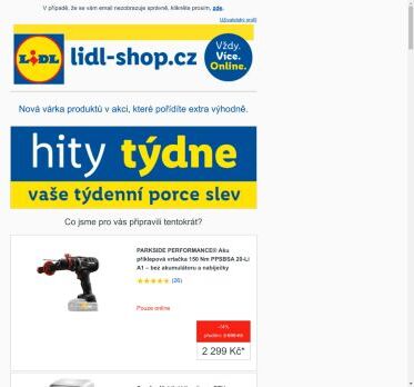 lidl-shop.cz | Slevy až 56 % 😲! Čtvrteční hity týdne jsou opět tady!