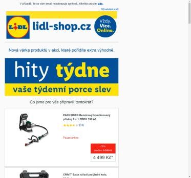 lidl-shop.cz | Pondělní hity týdne se slevou až 50 %