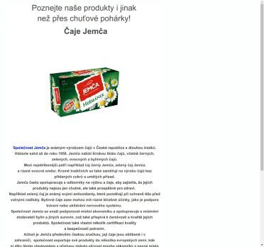 Tuzemský čaj s dlouholetou tradicí
