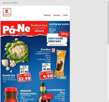 Kaufland Card prodloužený víkend - od 2. 8. do 4. 8. 2024