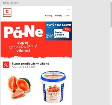 Meloun v akci - nabídka na víkend je tu!