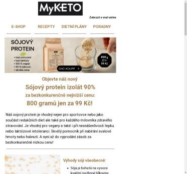 Novinka: sójový protein 800g jen za 99 Kč💣