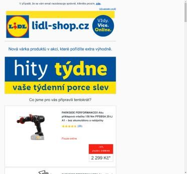 lidl-shop.cz | Slevy až 50 % 😲! Čtvrteční hity týdne jsou opět tady!