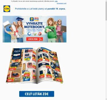 Váš Lidl leták na další týden plný italských specialit!
