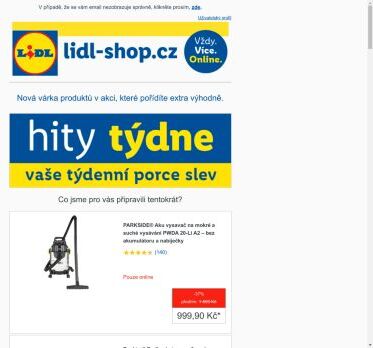 lidl-shop.cz | Pondělní hity týdne se slevou až 60 %