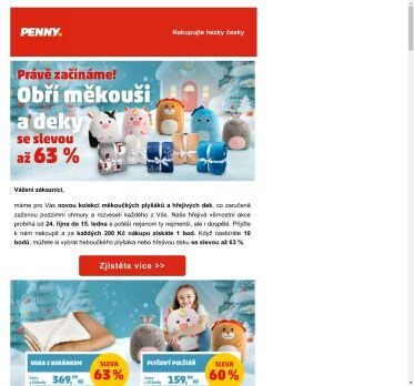 [NOVINKA] Obří měkouši a deky, co zahřejí srdce i tělo!
