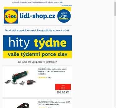 lidl-shop.cz | Slevy až 46 % 😲! Čtvrteční hity týdne jsou opět tady!