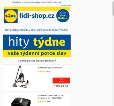 lidl-shop.cz | Pondělní hity týdne se slevami až 37 %