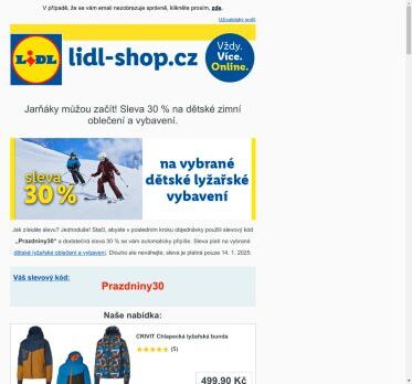 lidl-shop.cz | Pouze dnes sleva 30 % na dětské lyžařské oblečení a vybavení.
