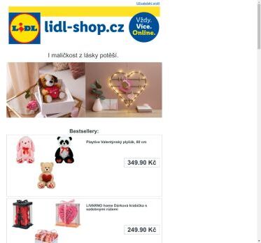 lidl-shop.cz | Nezapomeňte oslavit Valentýna! 💕