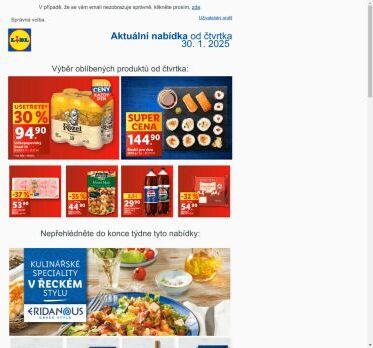 Na co se můžete v Lidlu těšit od čtvrtka?