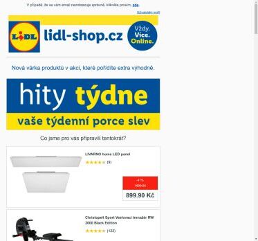 lidl-shop.cz | Pondělní hity týdne se slevami až 50 %