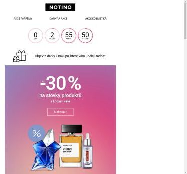 Až 30% slevy na spousty produktů