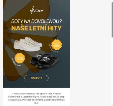 Last minute boty na dovolenou? ☀️ Naše letní hity!
