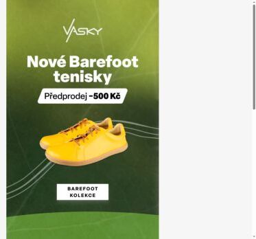 Novinka 🤩 Barefoot tenisky v 6 barvách