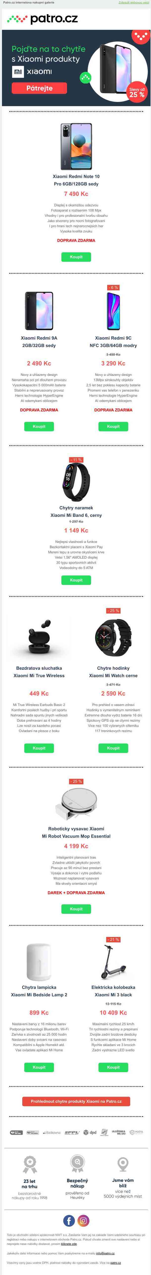Pojďte na to chytře s Xiaomi produkty 😎 >> Slevy až 25 % a DÁREK 🎁